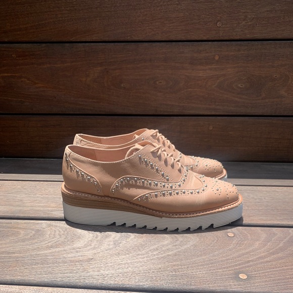 Silent D Platform Oxford Shoes 